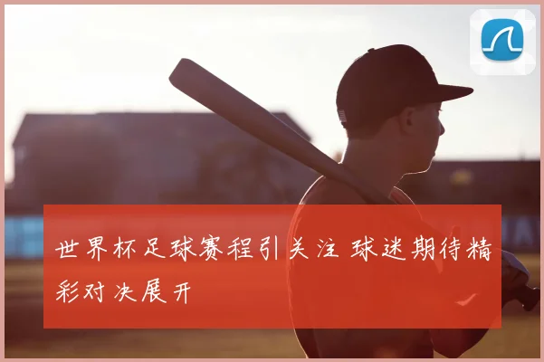 世界杯足球赛程引关注 球迷期待精彩对决展开